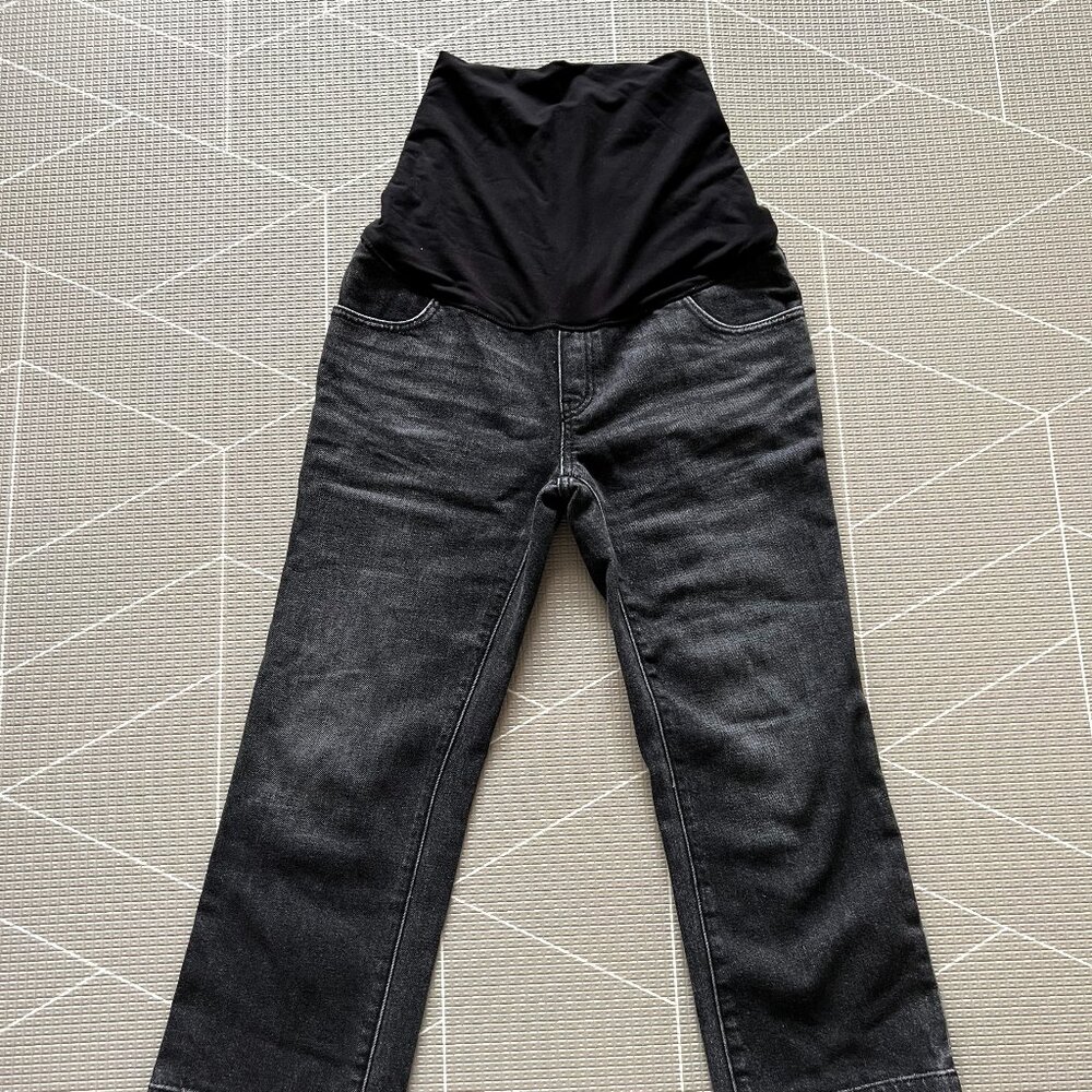HATCH Maternity Over The Bump Straight Jeans Sz 24